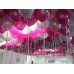 Printed Helium balloon float to ceiling